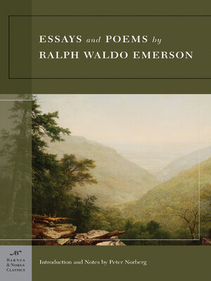 cover image of Essays and Poems by Ralph Waldo Emerson (Barnes & Noble Classics Series)
